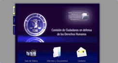 Desktop Screenshot of cchrlatam.org